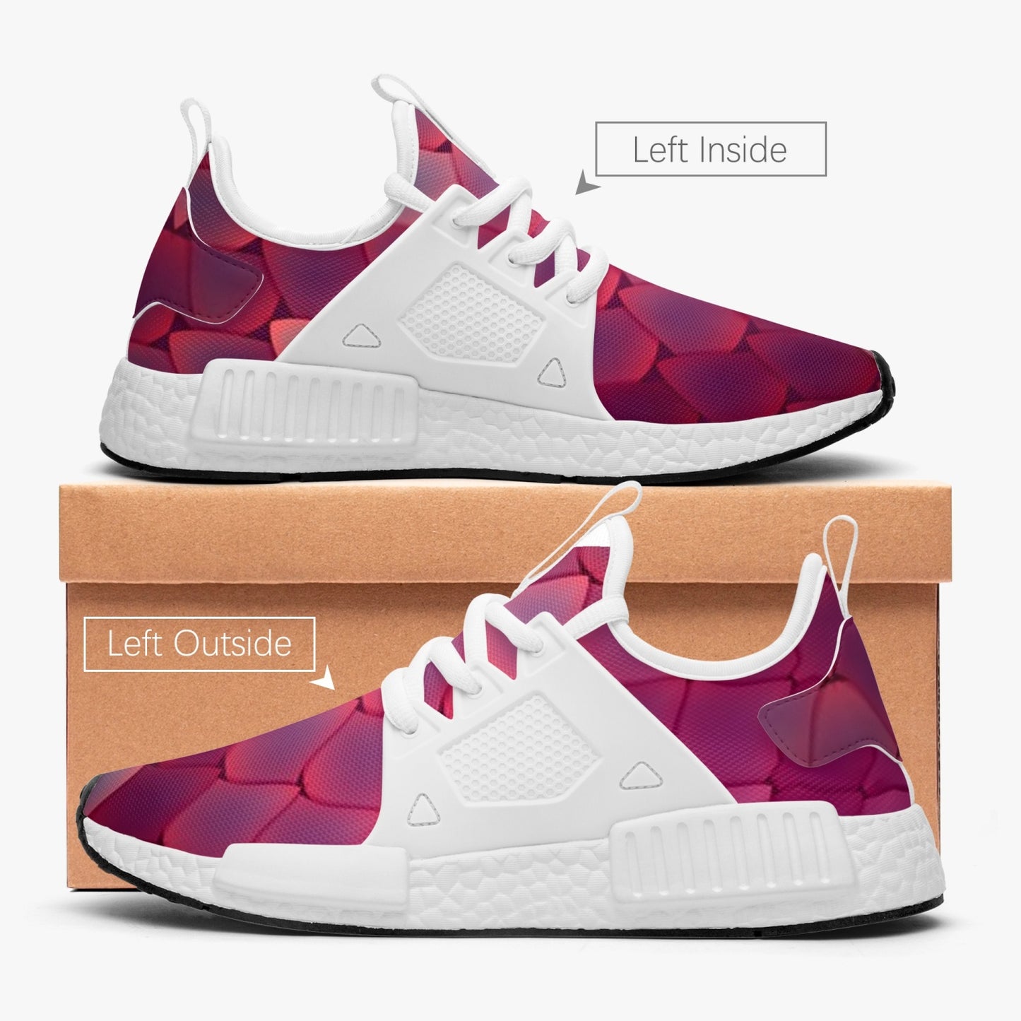 915. Lightweight Athletic Sneakers - Backstay Printable